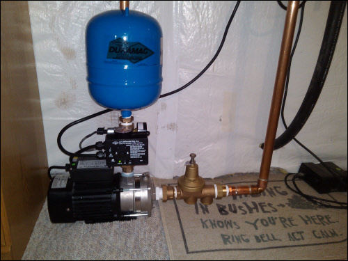 Water Pressure Booster