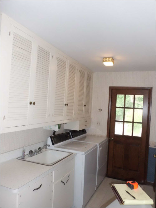 Brookfield Laundry Room Remodel Before