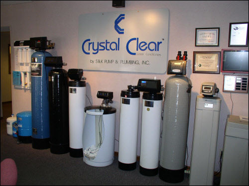 Crystal Clear Water Softners and Filters for Waukesha Pump and Plumbing installations