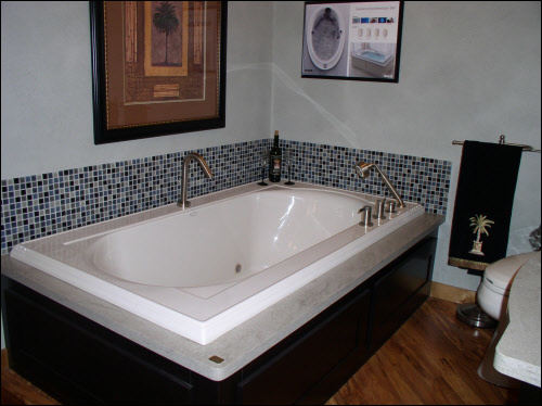 Milwaukee Bathroom Remodeling Installation Kohler Bubble Massage Tub with Chromatherapy