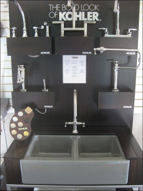 Kohler Sink & Faucets Options at Brookfield Showroom