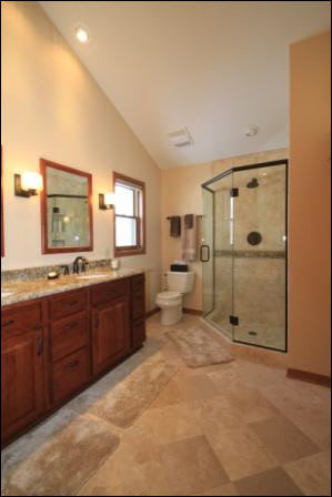 Waukesha Master Bath Tub & Shower