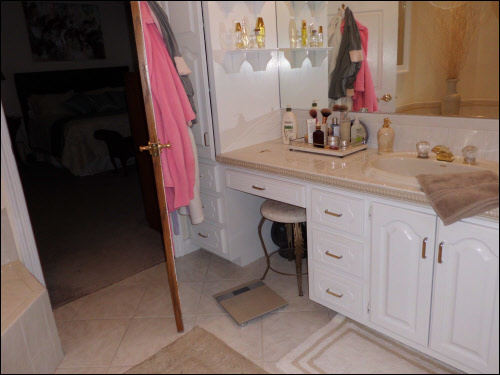 Elm Grove Vanity Before & After