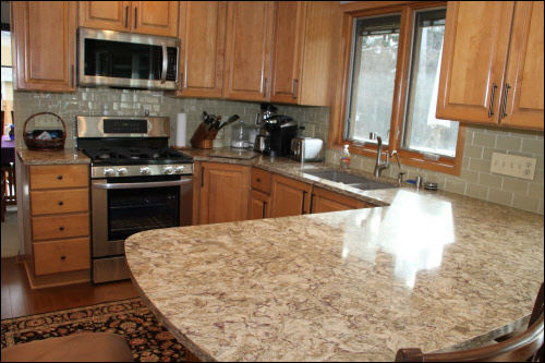 Brookfield Kitchen Remodel – Countertop and Backsplash Update